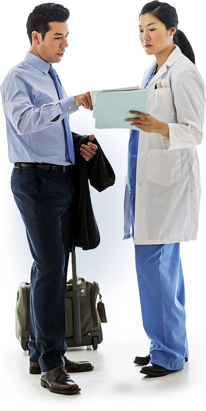 Doctor with Patient